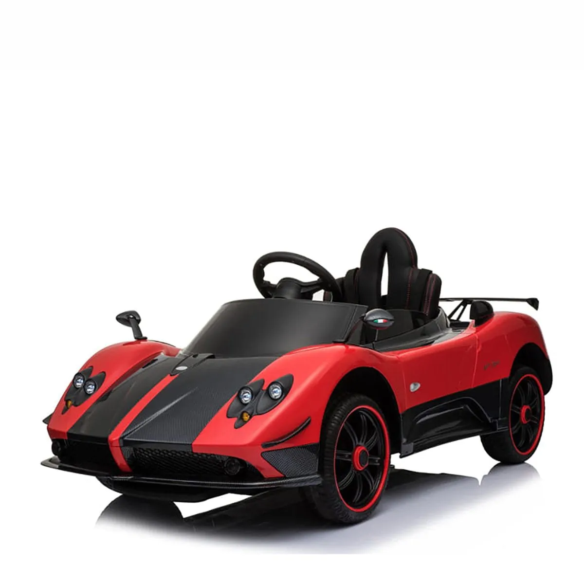 2025 Licensed Pagani Zonda Ride-On | 12V Leather Seat | Upgraded Rubber Tires 1 Seater | Remote