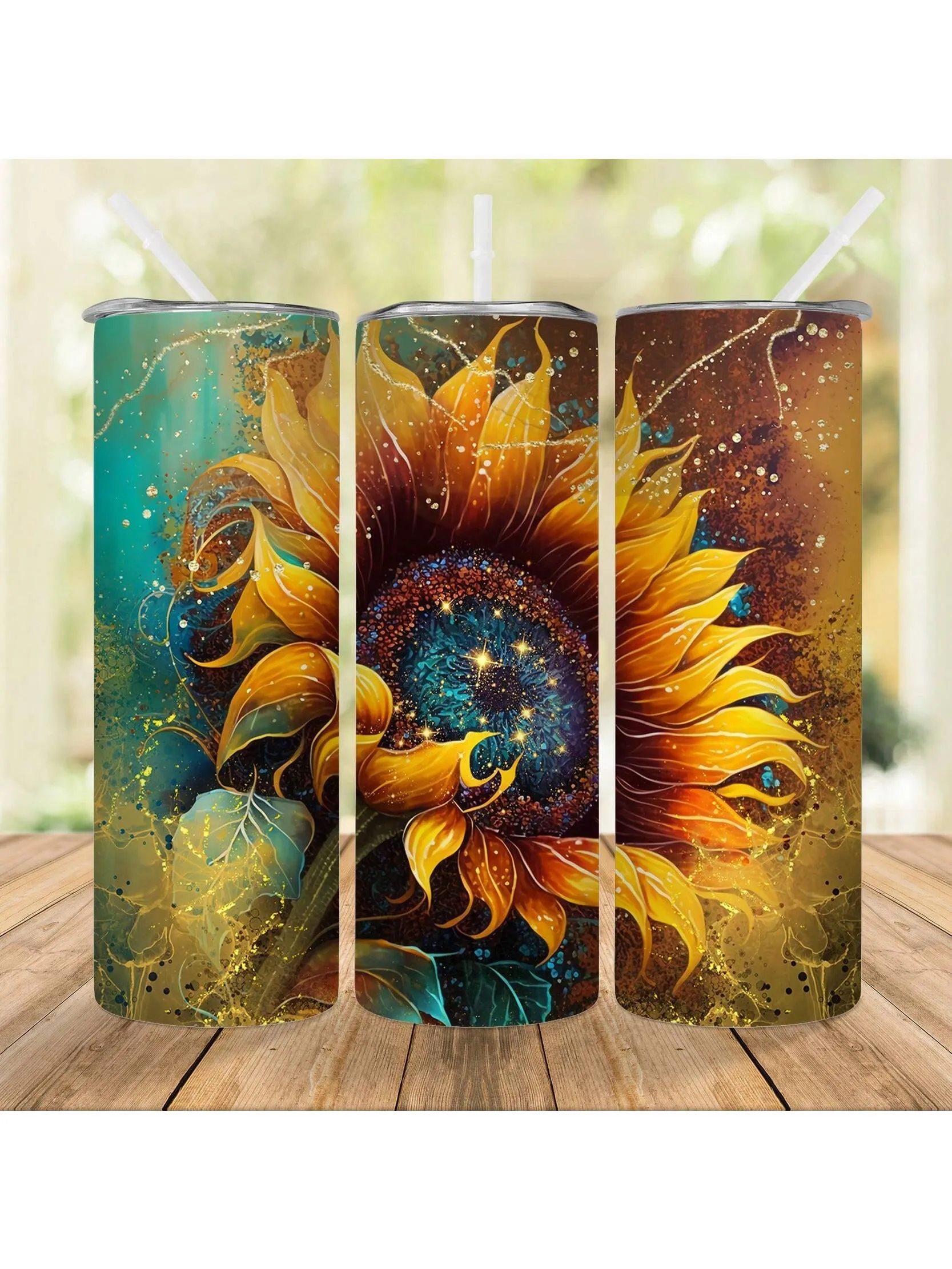 20oz Sunflower Stainless Steel Travel Mug: The Perfect Mother's Day Gift