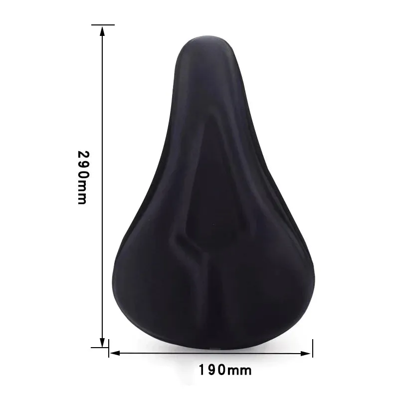 3D silicone gel saddle padding