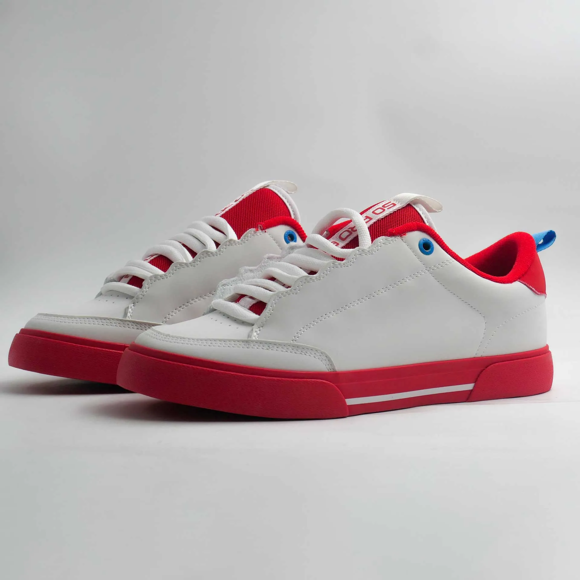 50 PRO EV-WHITE/OLYMPIC RED