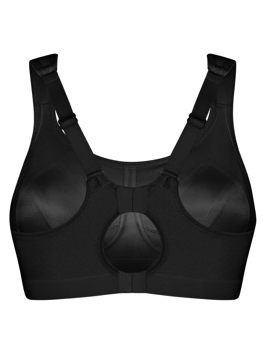 Active Multi Support Sports Bra - Black