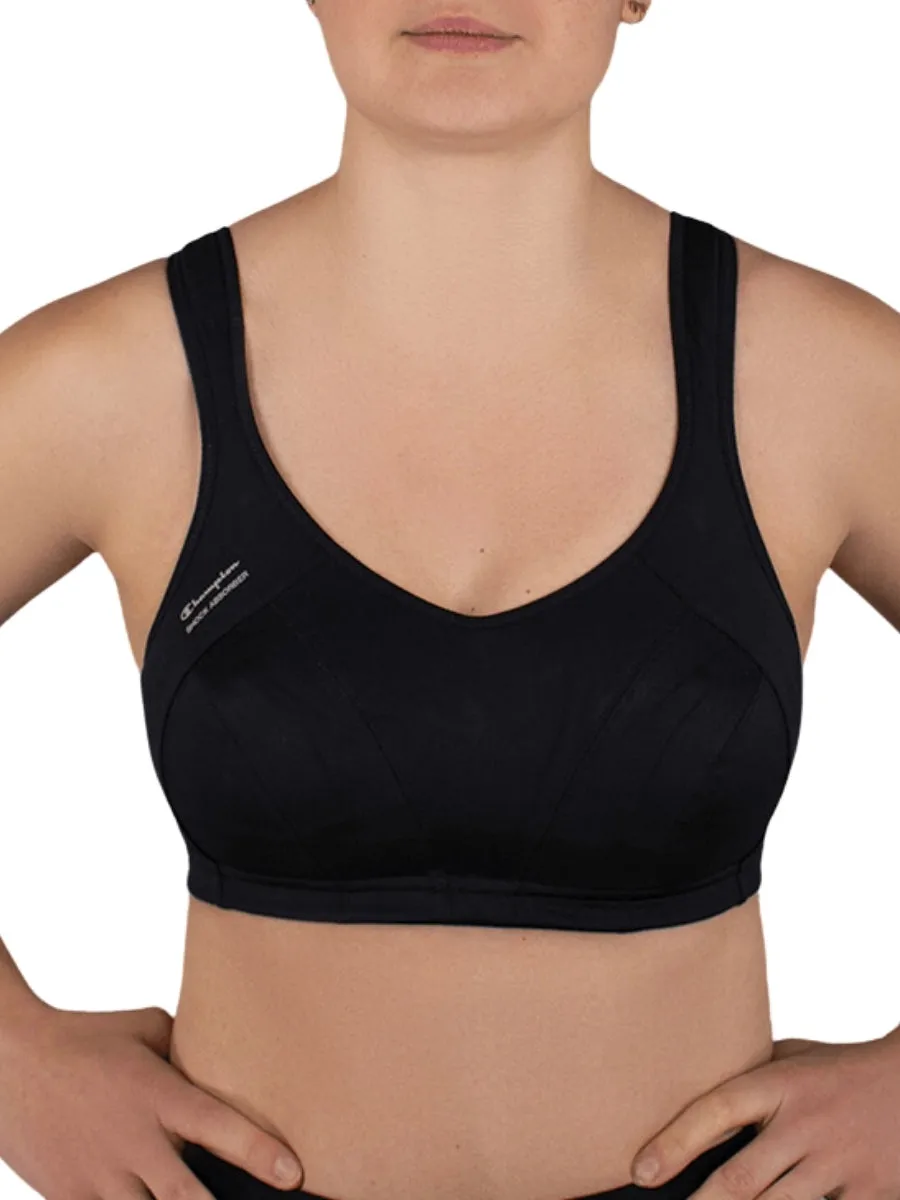 Active Multi Support Sports Bra - Black