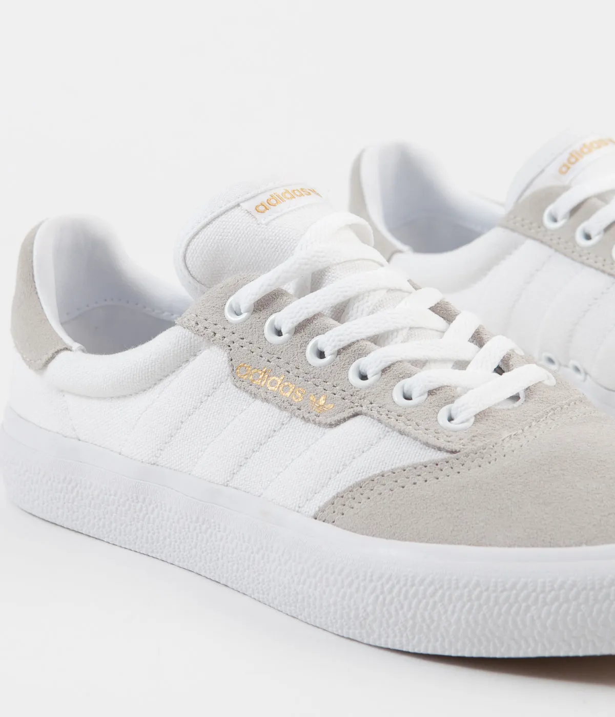 Adidas 3MC Shoes - White / Crystal White / Metallic Gold