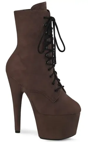 ADORE-1020FS Mocha Brown Suede Boots