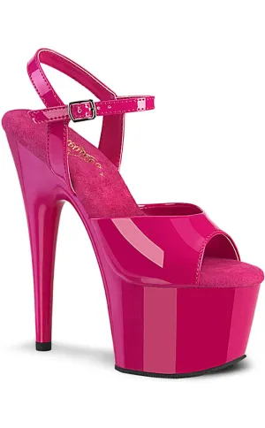 ADORE-709 Hot Pink Patent Heels