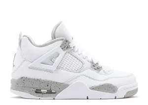 Air Jordan 4 (GS) - White Oreo