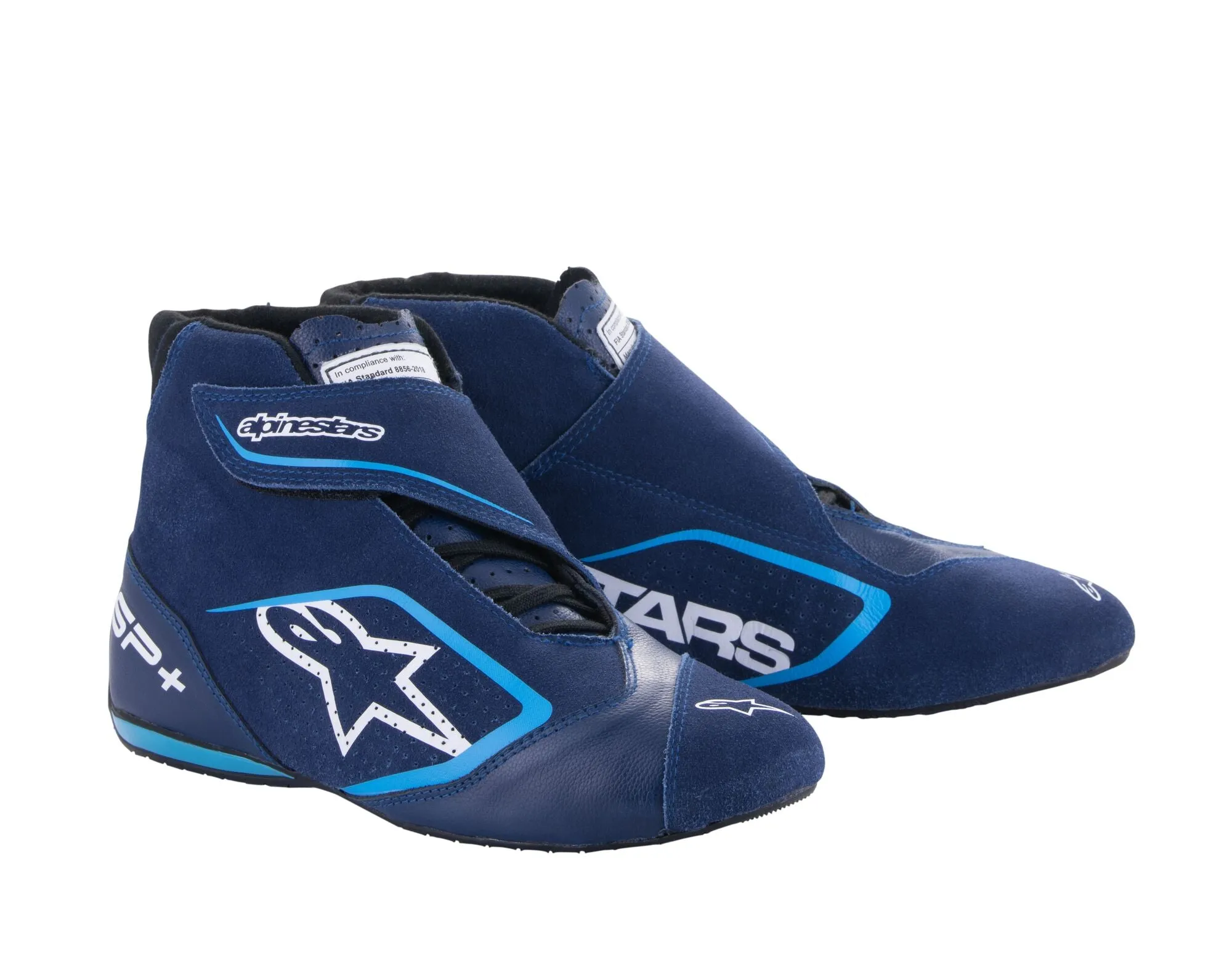 ALPINESTARS 2710723_7179_7 Racing shoes SP , FIA 8856-2018, ultramarine blue/light blue, Size 39