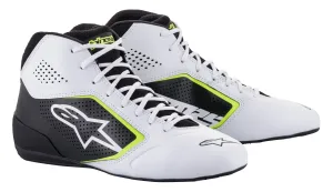 ALPINESTARS 2711521_215_12,5 Karting shoes TECH-1 K START V2, white/black/yellow fluo, Size 46