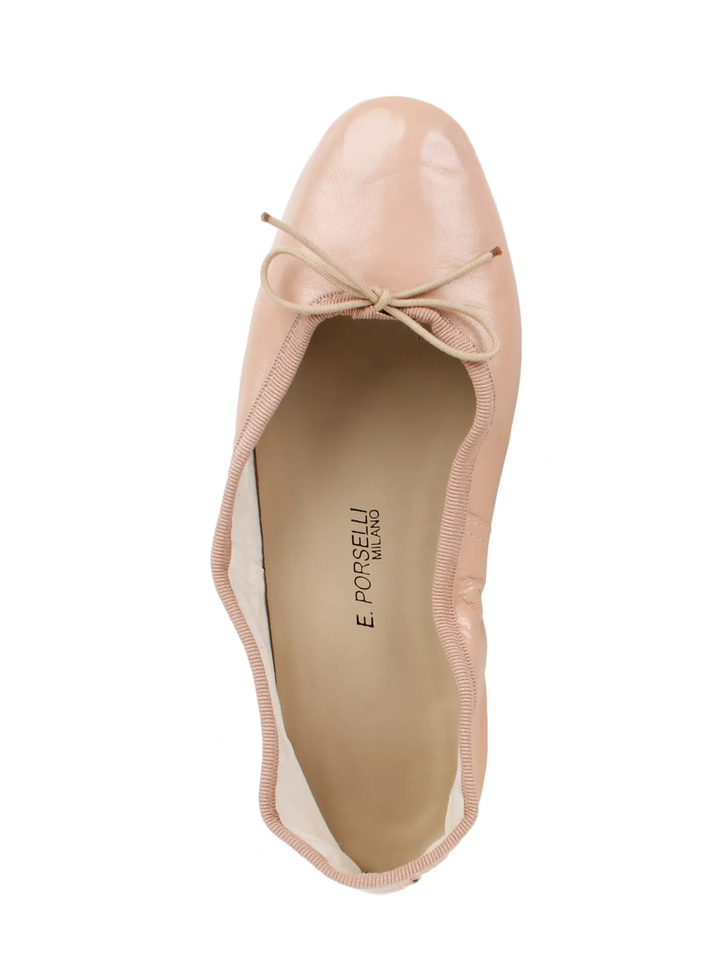 Ballet Flats_Skin Beige Leather