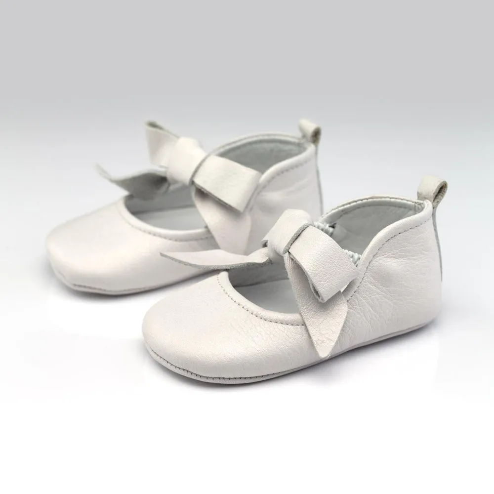 Bebe Rosebud Dress Shoe Pearl White