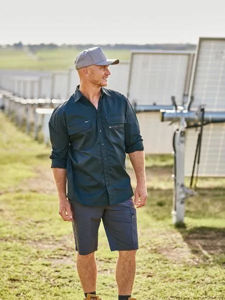 Bisley X Airflow Stretch Ripstop Vented Cargo Short (BSHC1150)