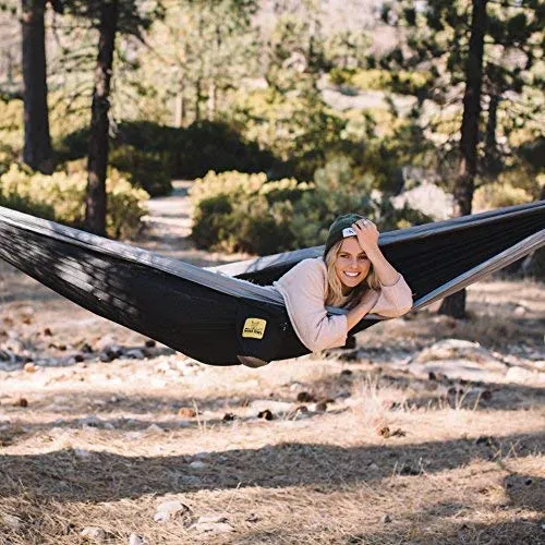 Black Hammock for Camping - Wise Owl Outfitters