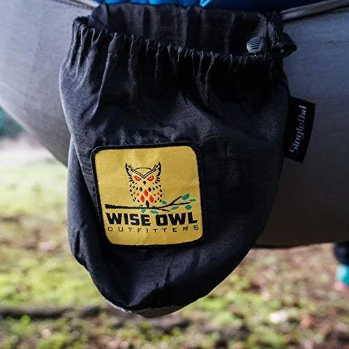 Black Hammock for Camping - Wise Owl Outfitters