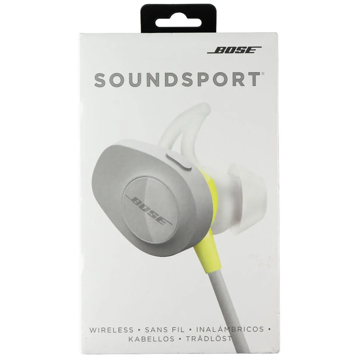 Bose SoundSport Wireless, Sweat Resistant, In-Ear Headphones - Citron