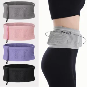 Breathable Invisible Running Waist Bag - Sports Waist Pack with Large Capacity for Men and Women