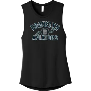 Brooklyn Aviators Womens Jersey Muscle Tank