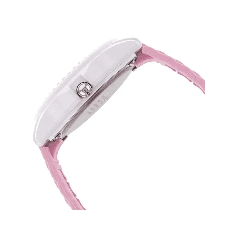 Casio LX-500H-4E3VDF Pink Resin Strap Watch for Women