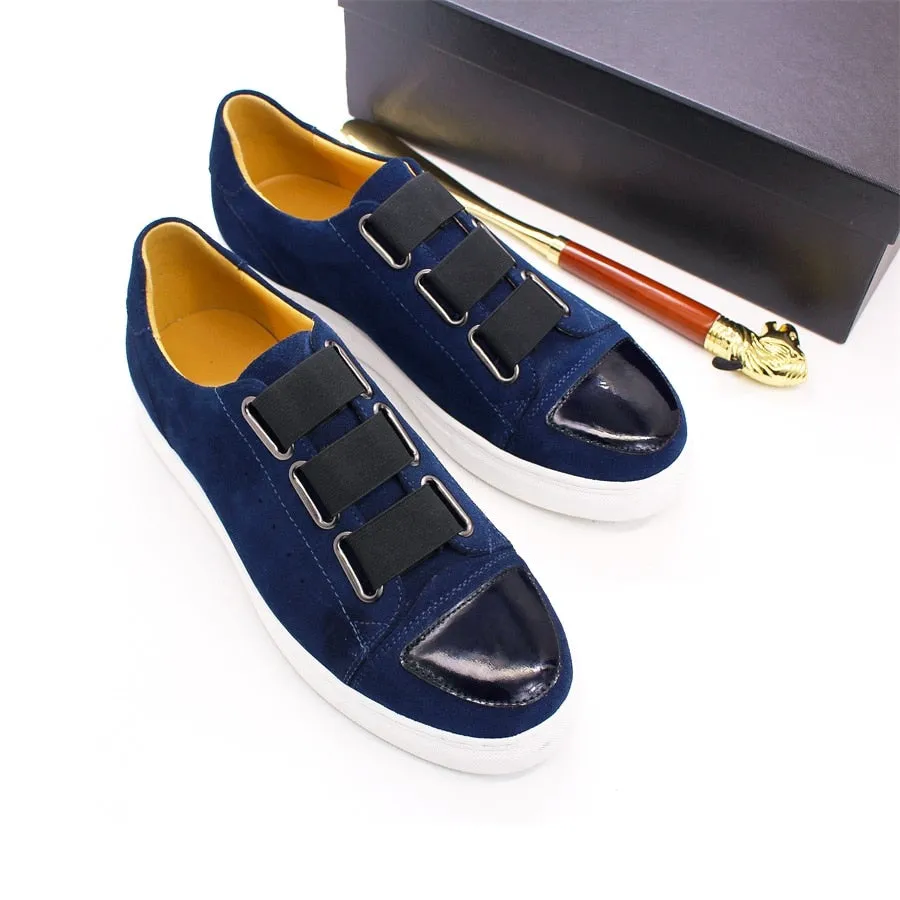 Casual Strapped Genuine Leather Slip-On Loafers