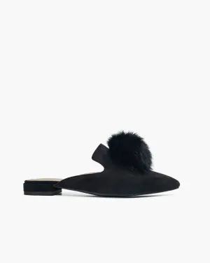 (Clean Up - US 8) Slip On Backless Flat Heel Mules