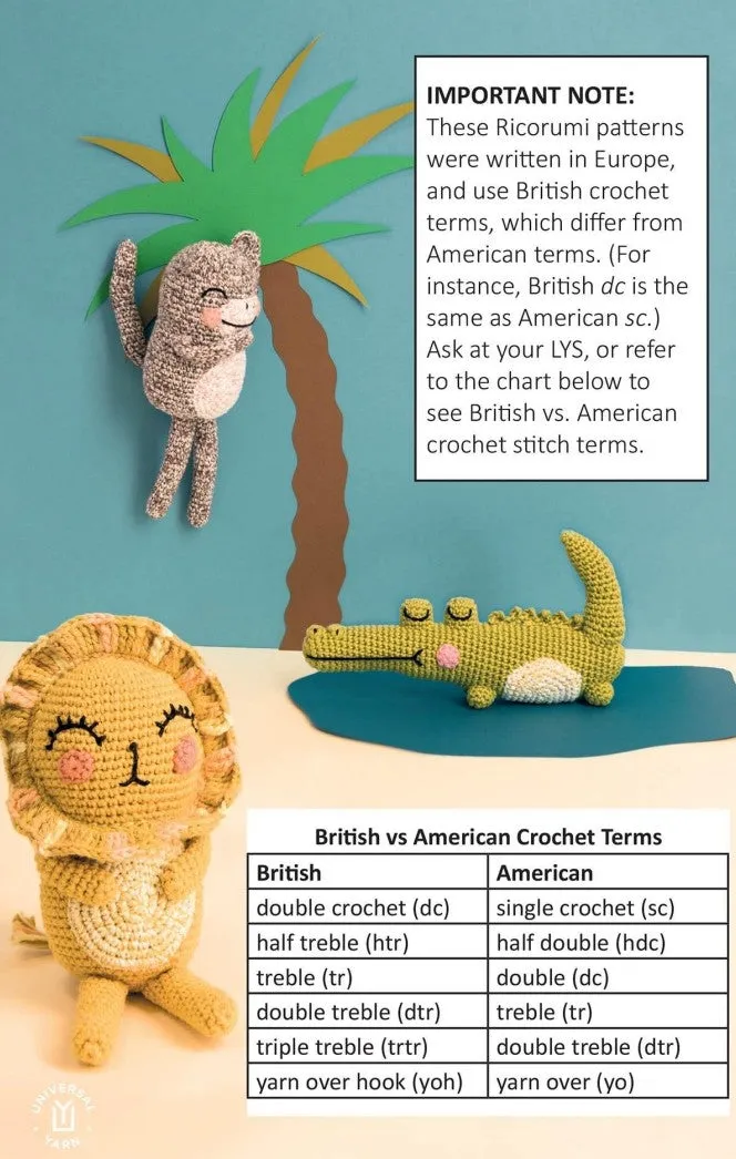 Dolls: Ricorumi Amigurumi Pattern Books (Universal Yarns)