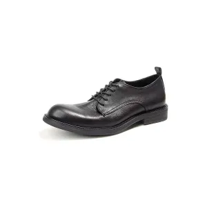 Elegant Retro Brogue Leather Dress Oxford Shoes