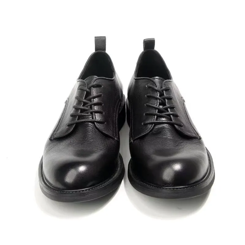 Elegant Retro Brogue Leather Dress Oxford Shoes