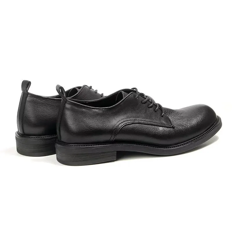 Elegant Retro Brogue Leather Dress Oxford Shoes