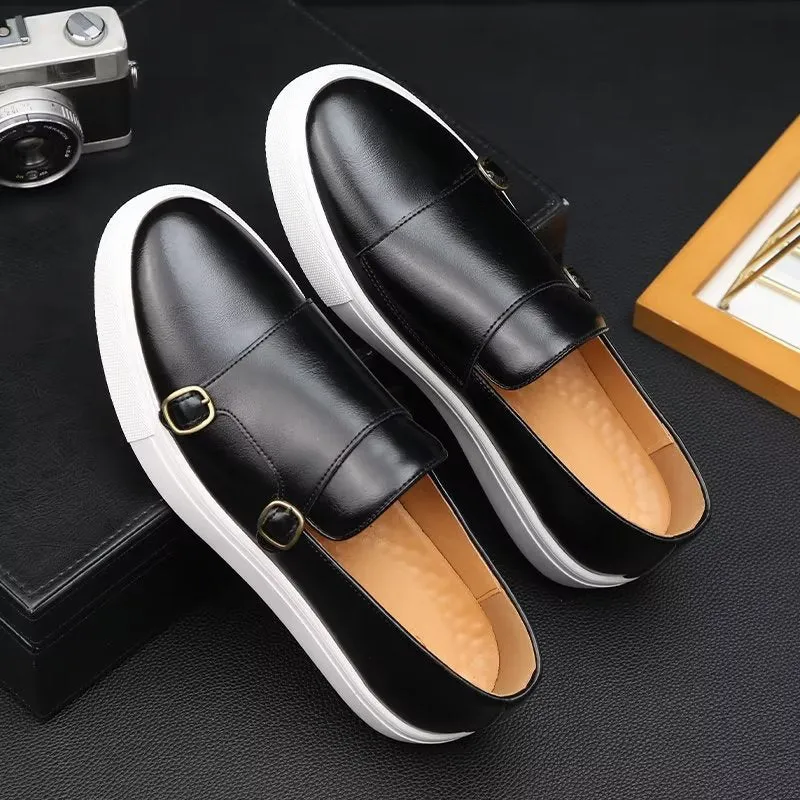 ElegantStride Fashionable Slip-On Platform Shoes