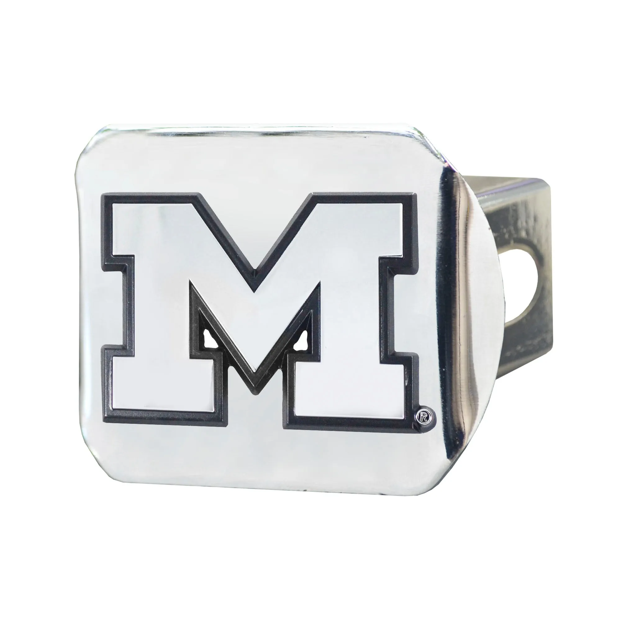 Fanmats Michigan Wolverines Hitch Cover - Chrome