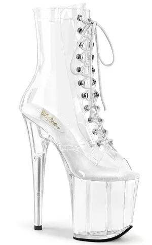 FLAMINGO-1021 Clear Ankle Boots