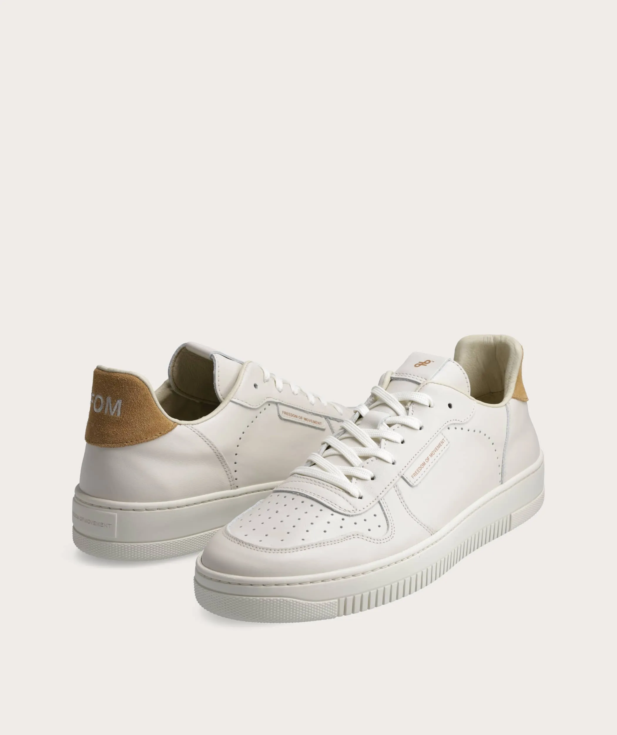 FOM Ladies Tekkie Off-White/ Scotch