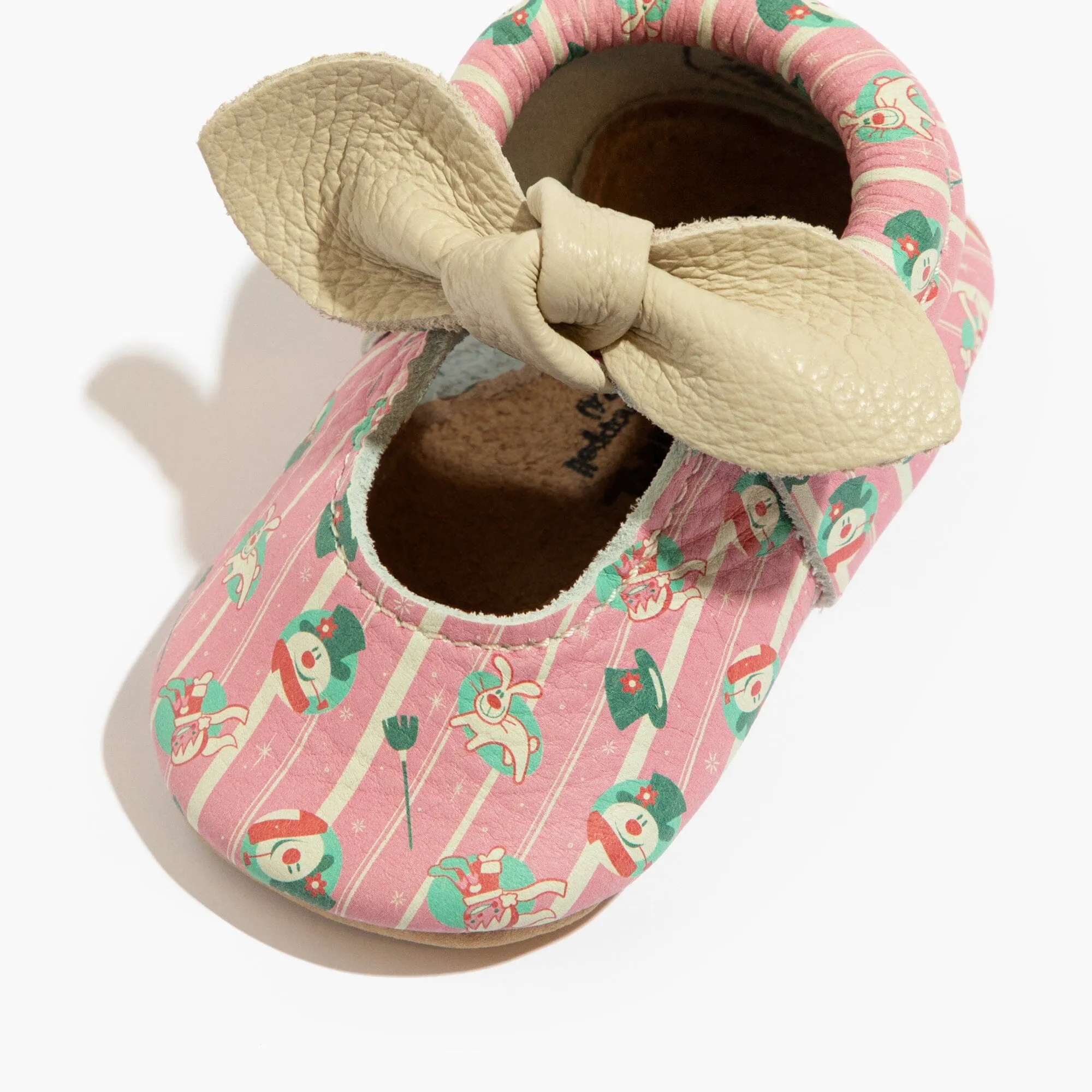 Frosty the Snowman™ Knotted Bow Baby Shoe