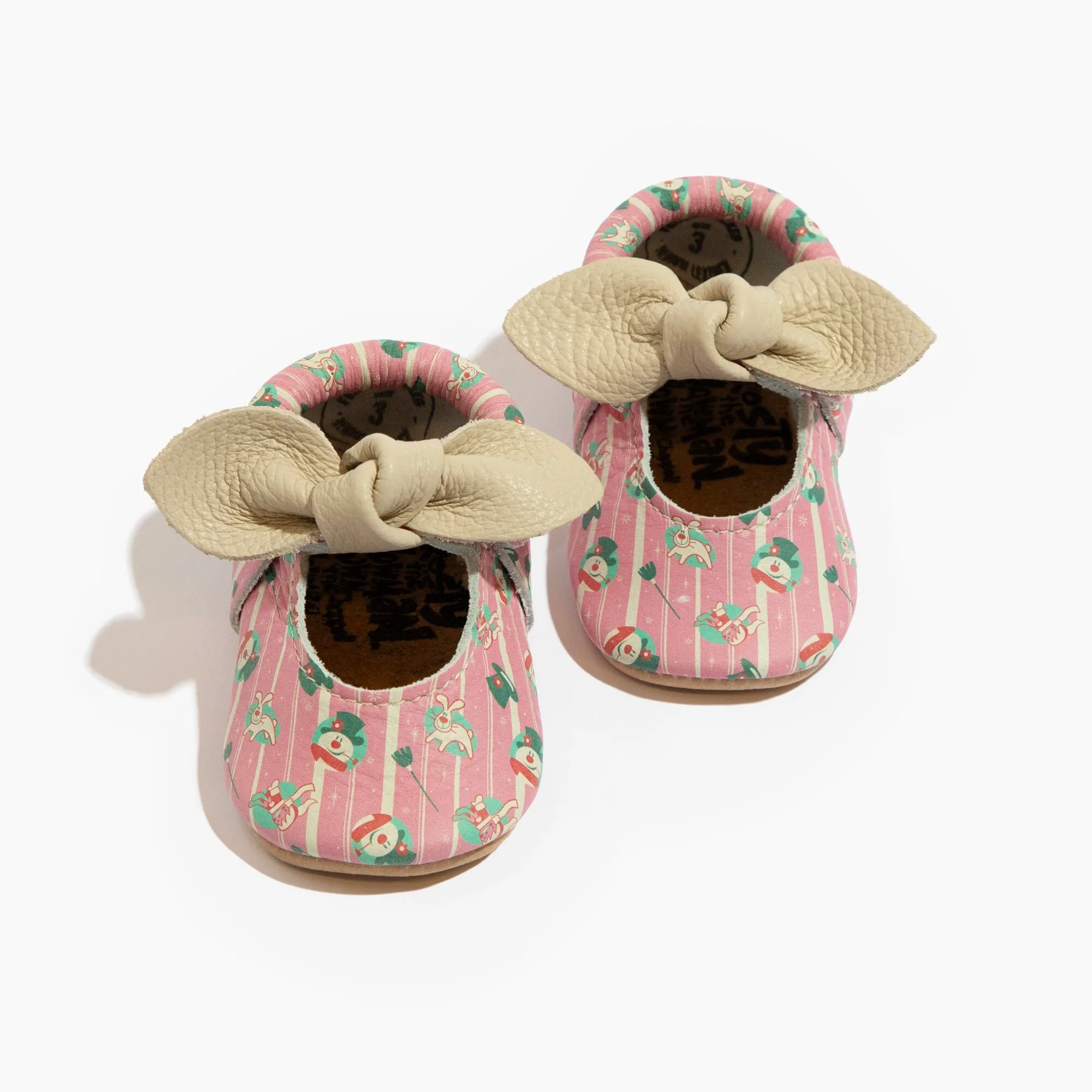 Frosty the Snowman™ Knotted Bow Baby Shoe