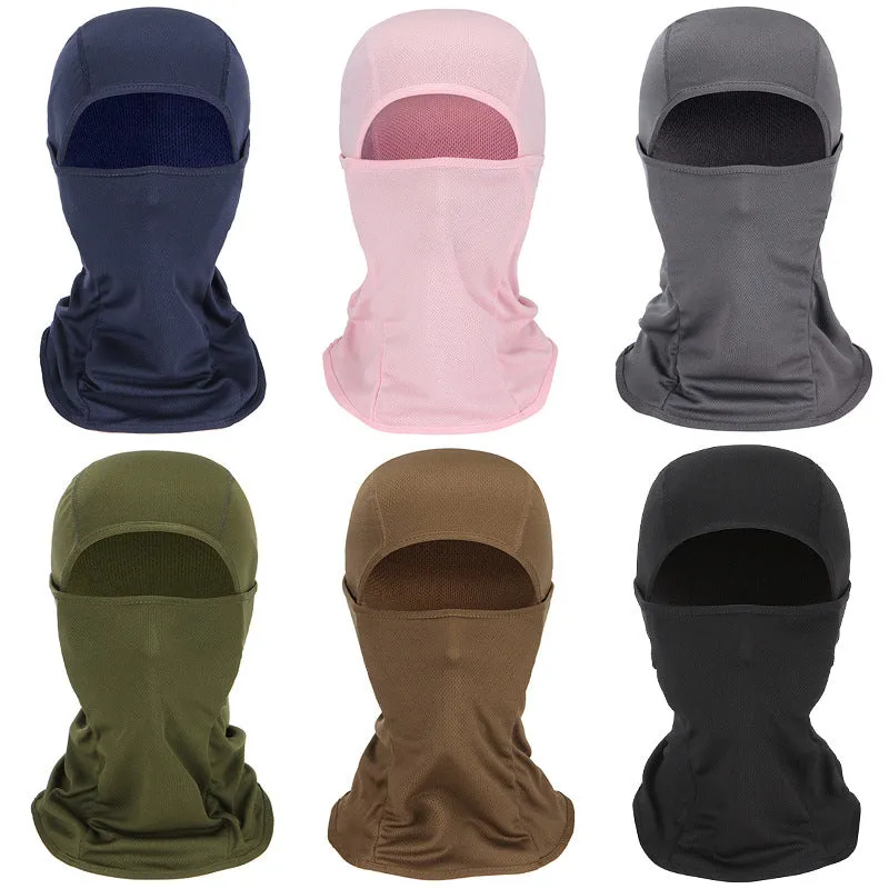 Full/Half Face Mask Windproof Anti-UV Protection Camouflage Face Mask