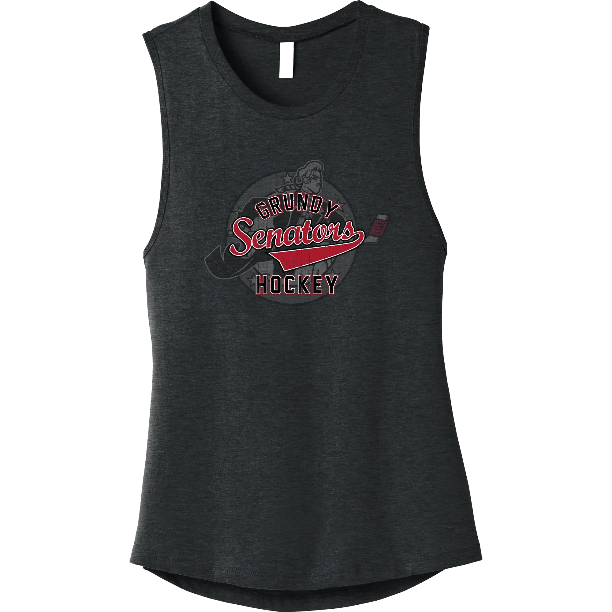 Grundy Senators Womens Jersey Muscle Tank