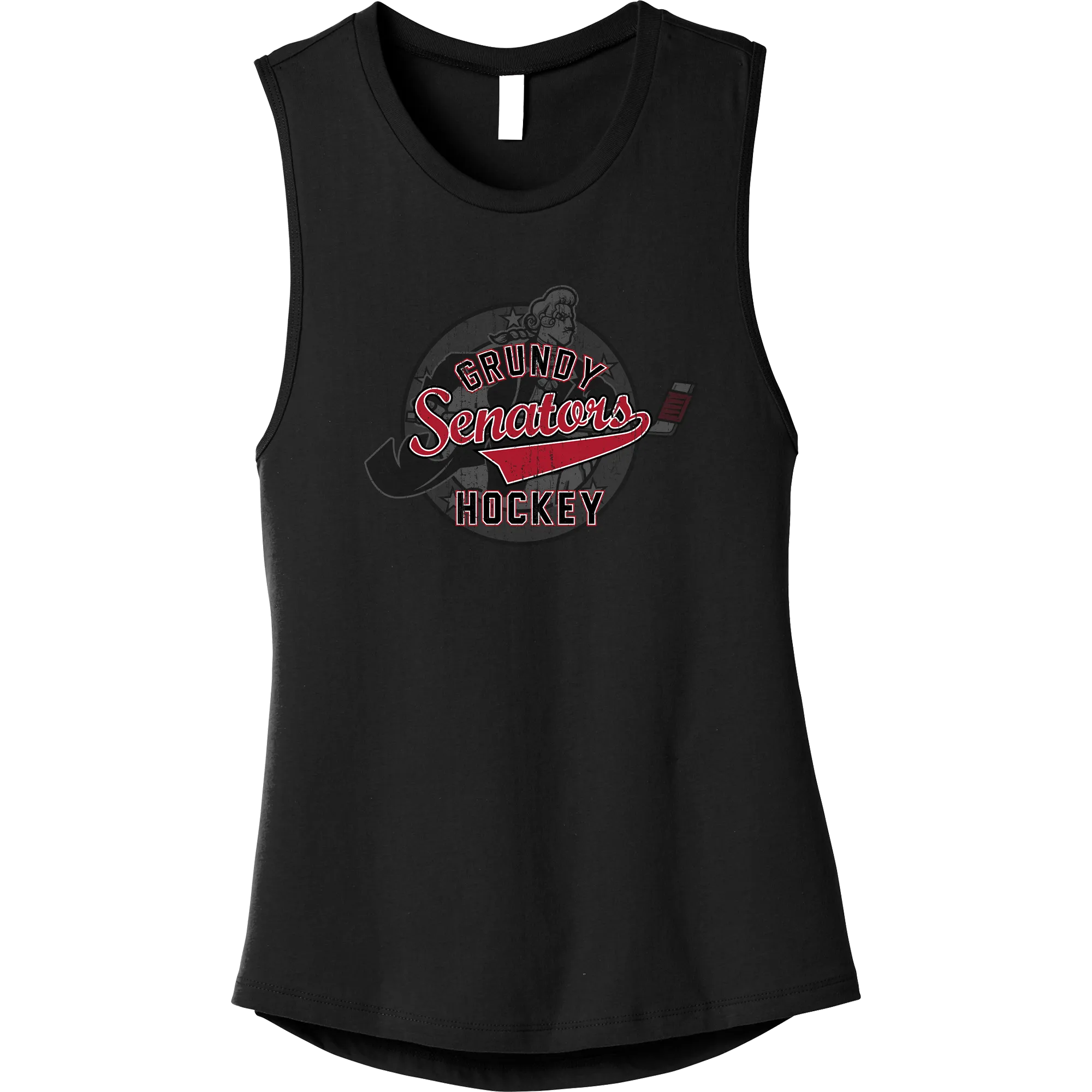 Grundy Senators Womens Jersey Muscle Tank