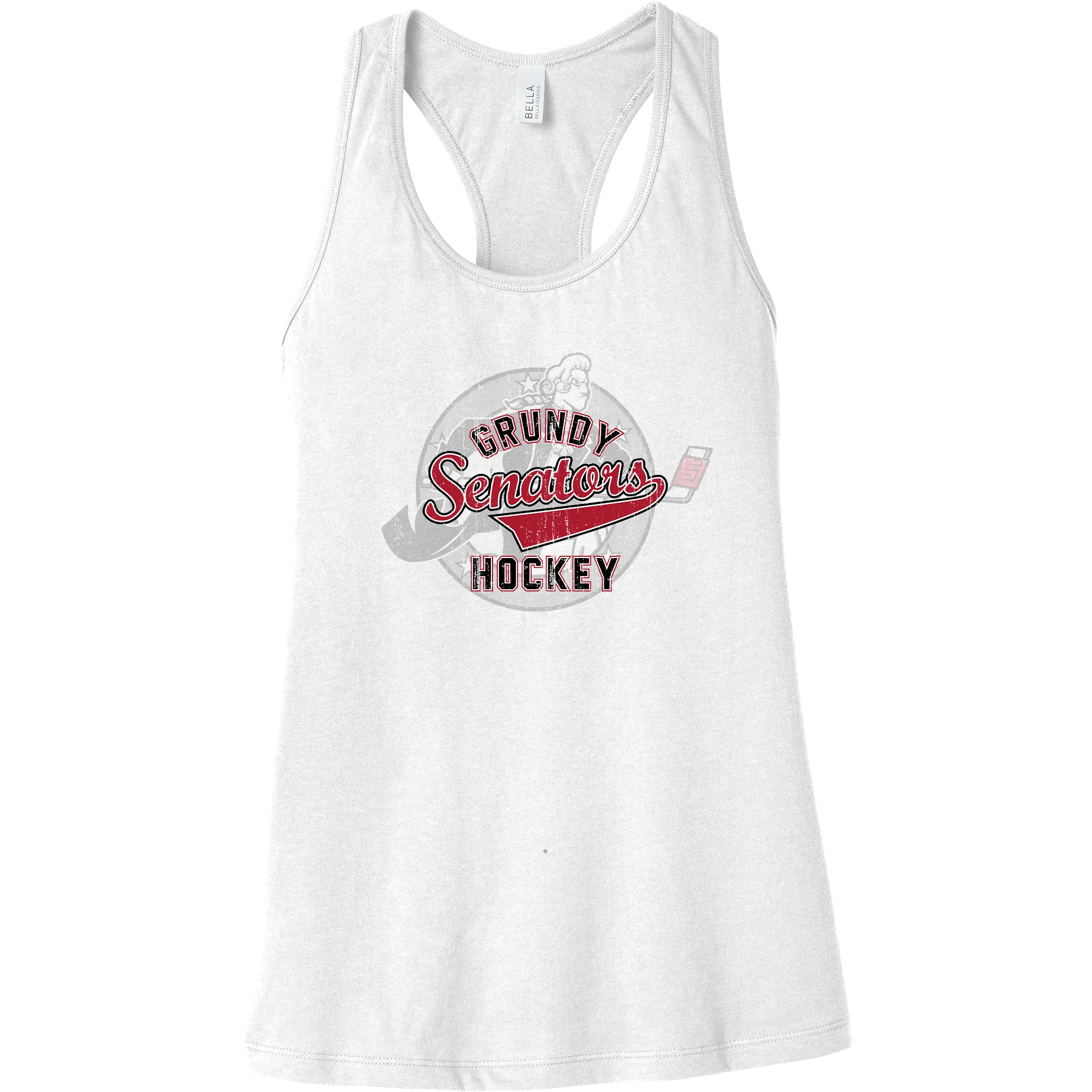 Grundy Senators Womens Jersey Racerback Tank