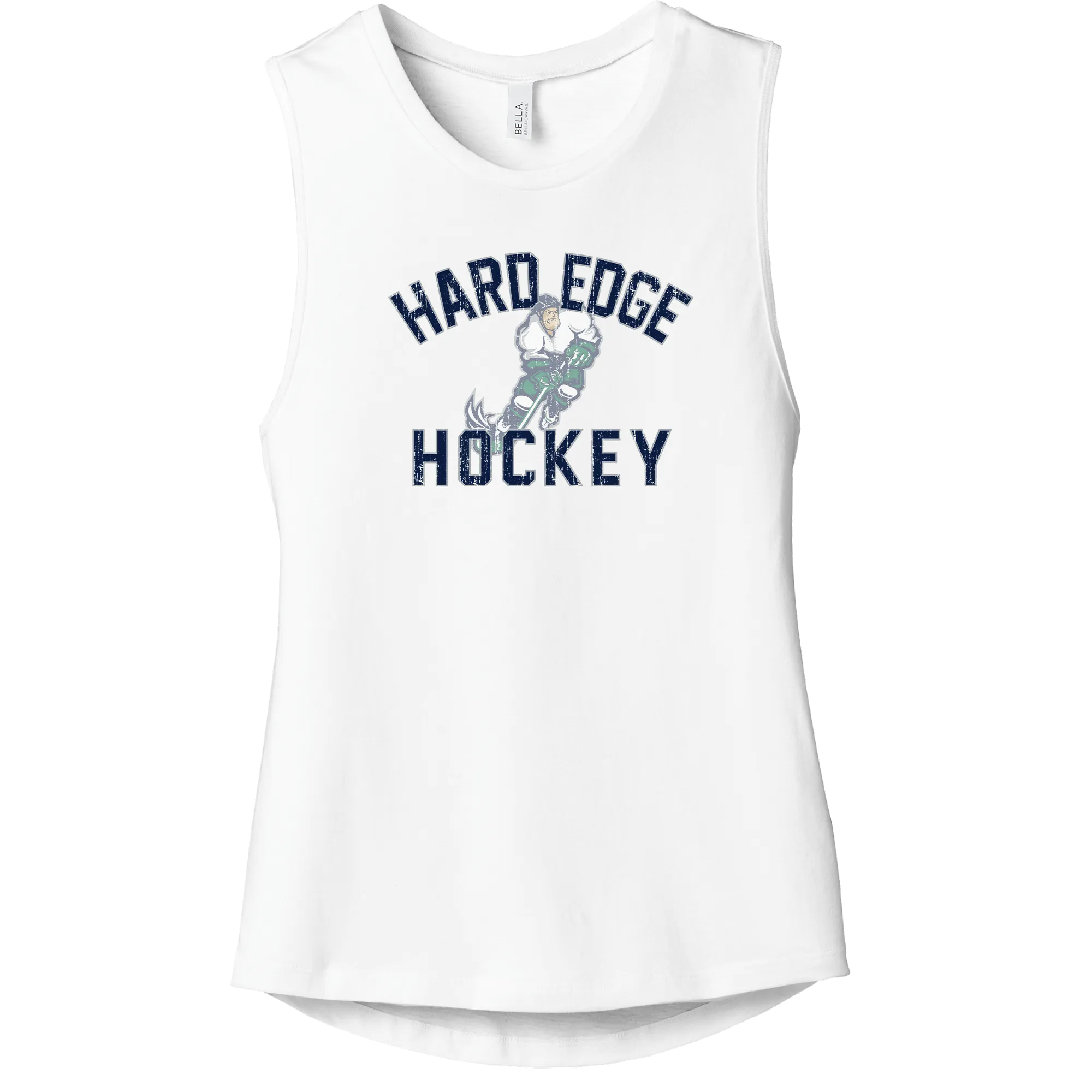 Hard Edge Hockey Womens Jersey Muscle Tank