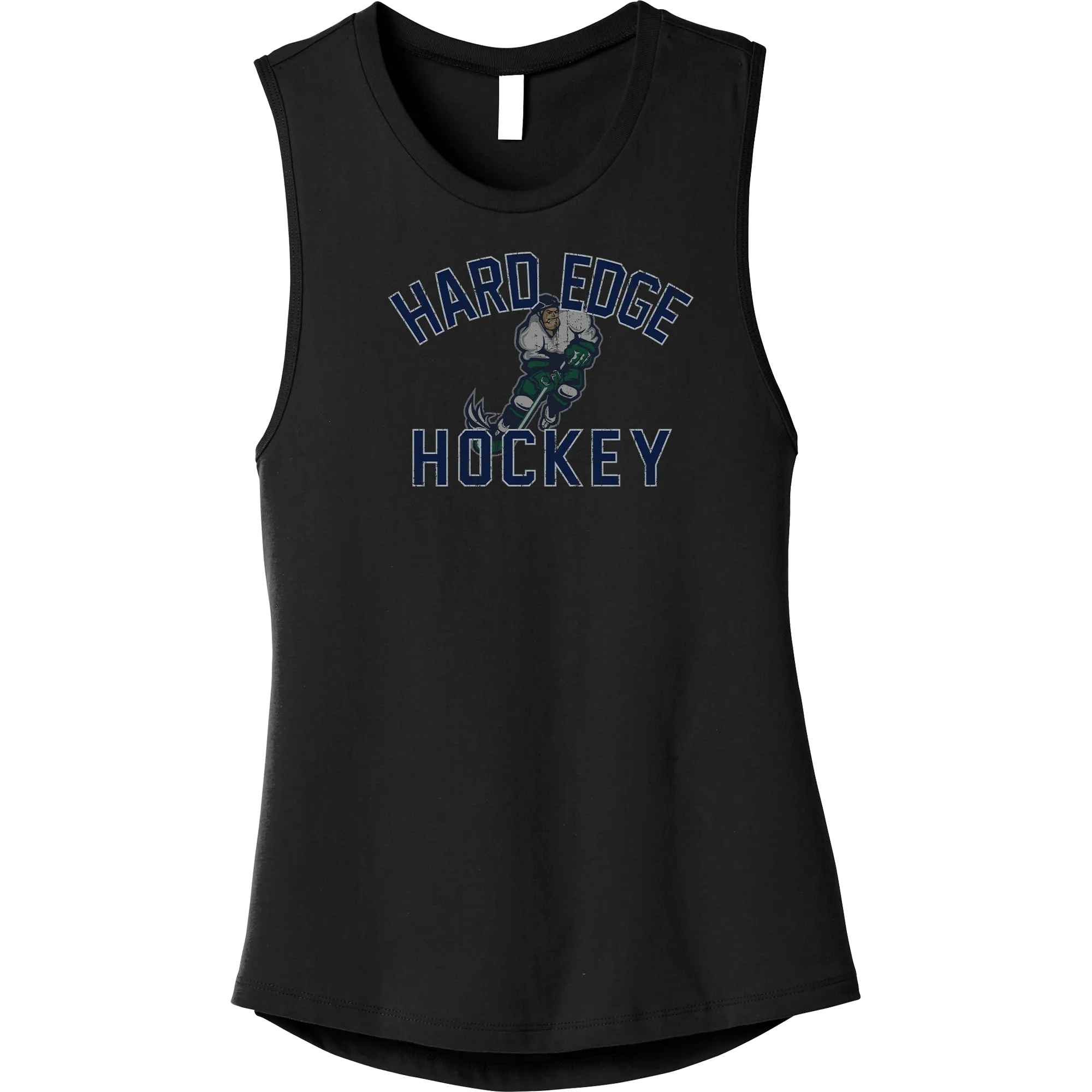 Hard Edge Hockey Womens Jersey Muscle Tank