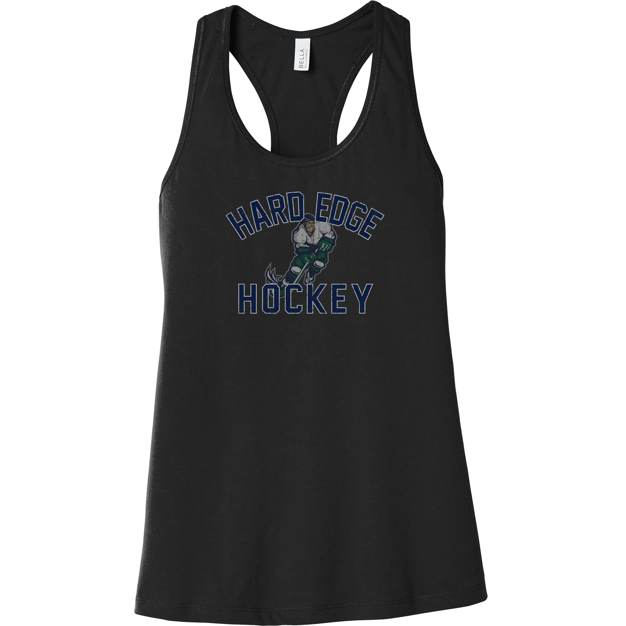 Hard Edge Hockey Womens Jersey Racerback Tank