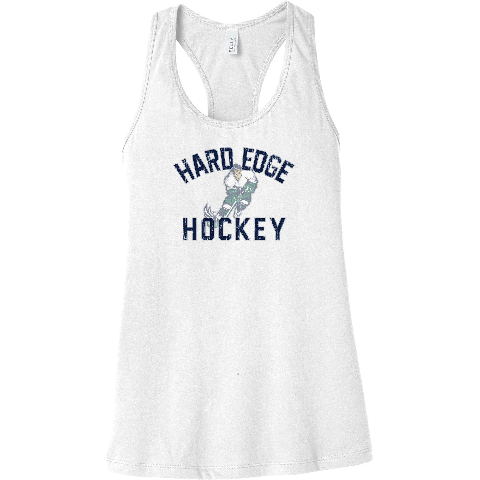 Hard Edge Hockey Womens Jersey Racerback Tank