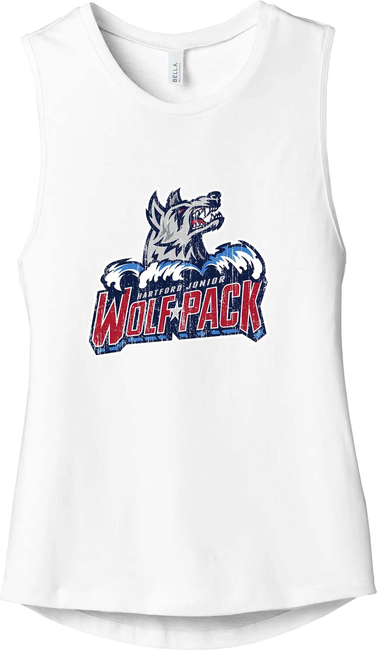 Hartford Jr. Wolfpack Womens Jersey Muscle Tank