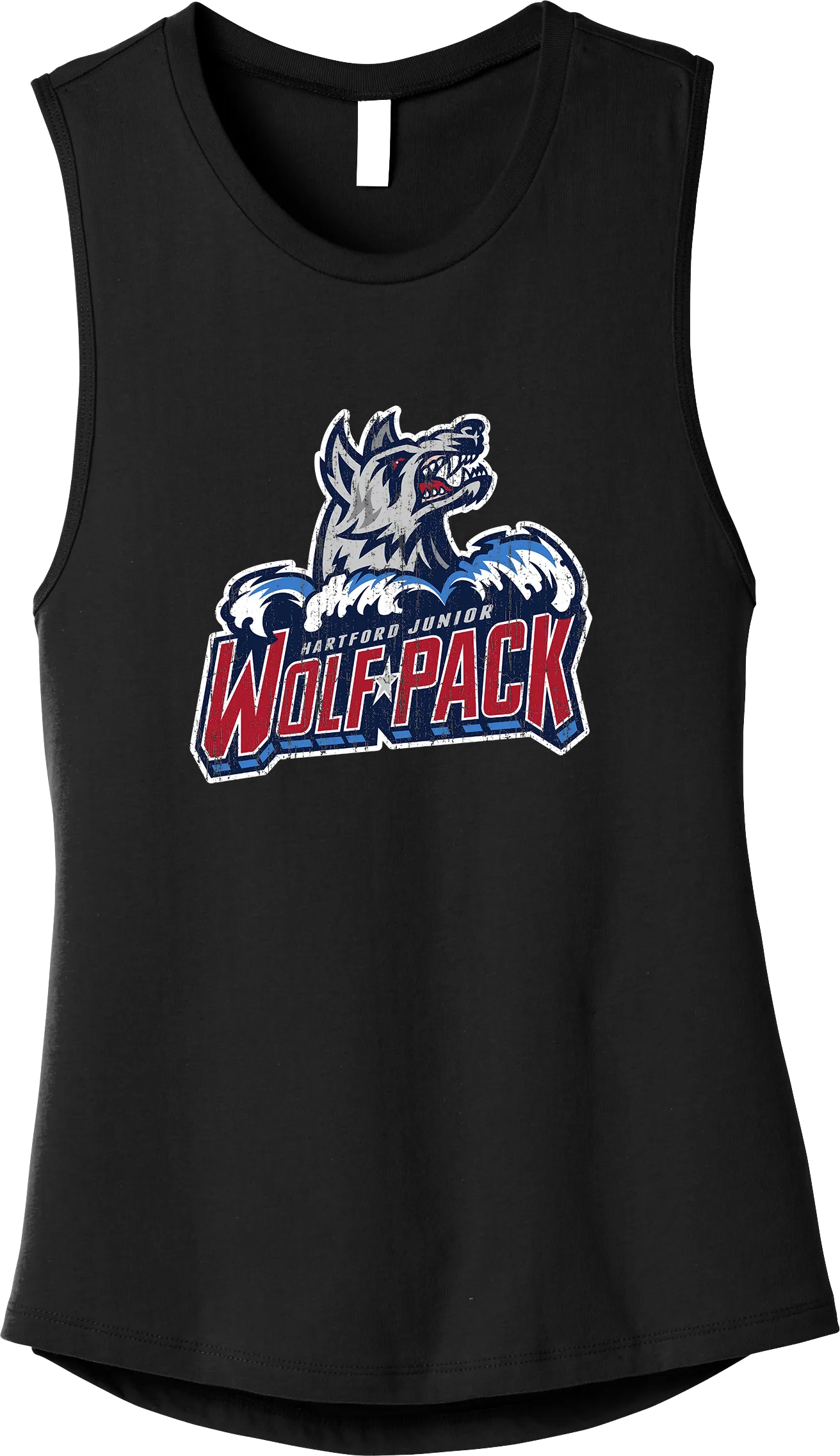 Hartford Jr. Wolfpack Womens Jersey Muscle Tank