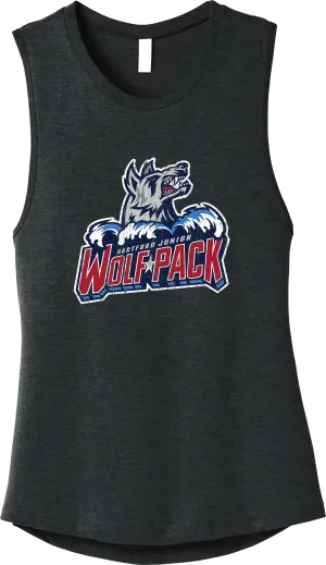 Hartford Jr. Wolfpack Womens Jersey Muscle Tank