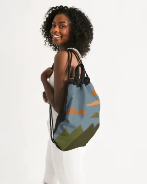 Hills Canvas Drawstring Bag