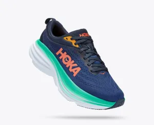 Hoka Bondi 8 Outer Space Bellwether Blue Women's