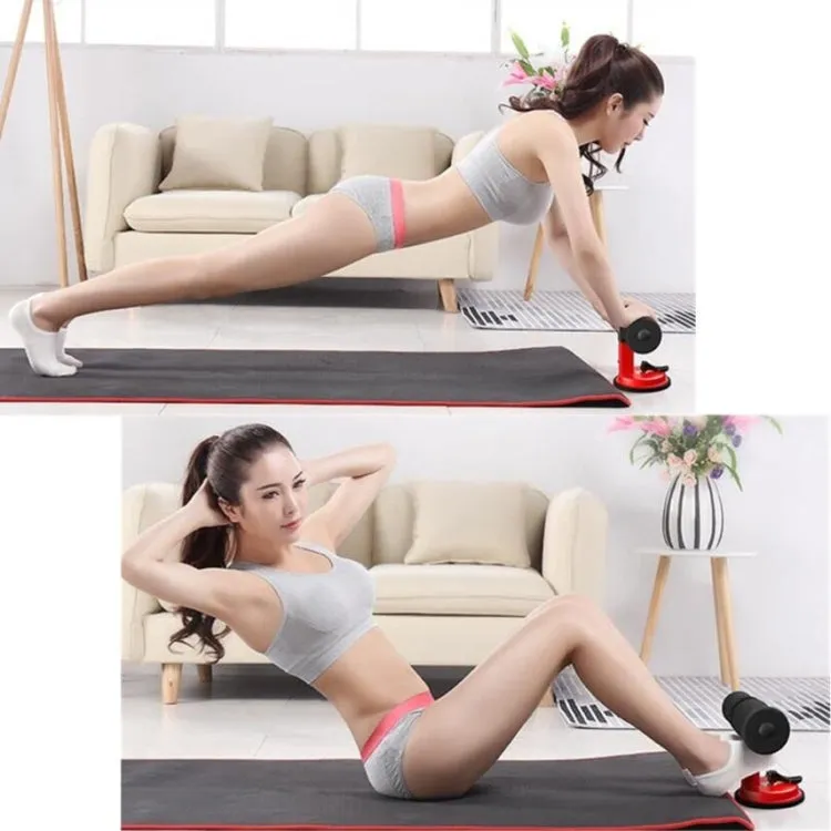 Household Fitness Equipment Height Adjustable Sit-up Auxiliary Machine with Suction Cup