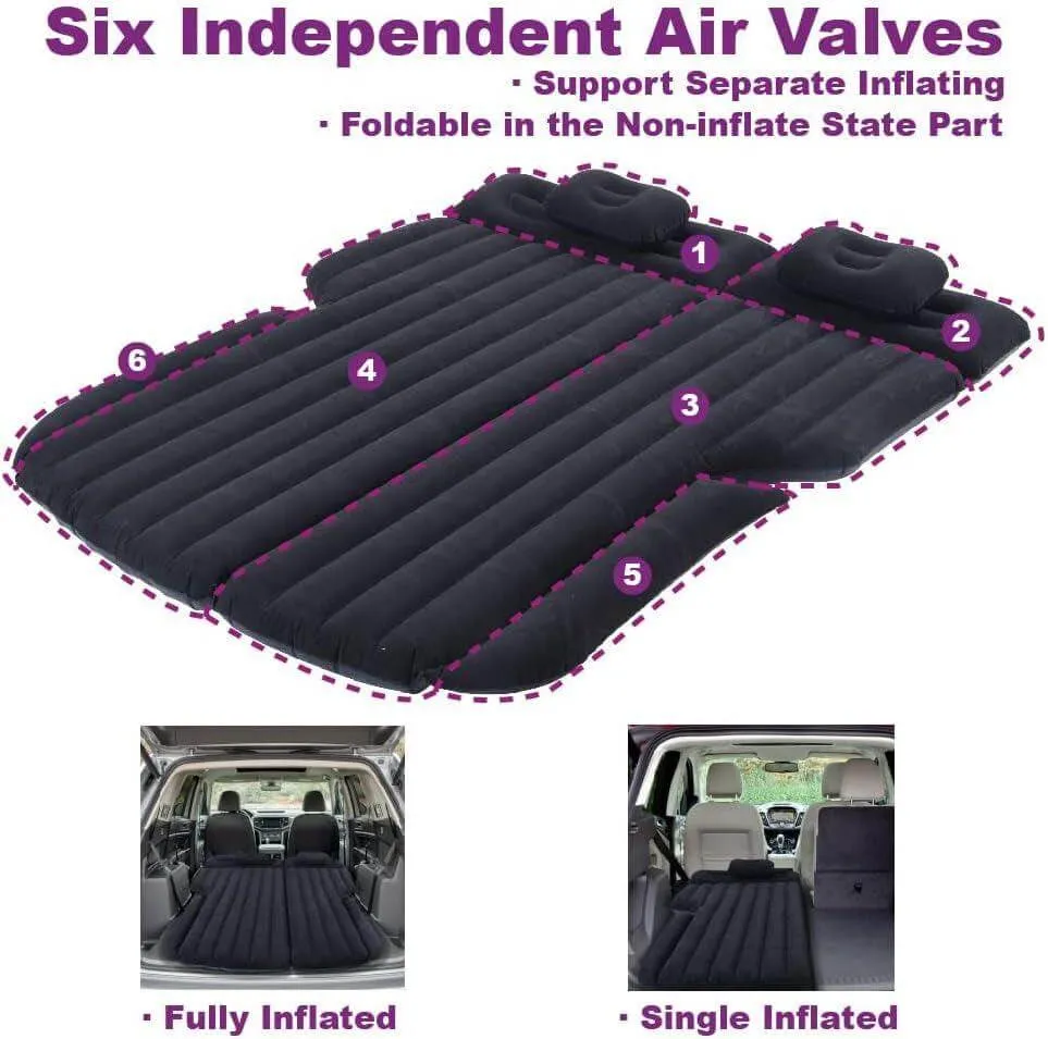 Inflatable Car SUV Mattress, for Back Seat, Car Air Mattress