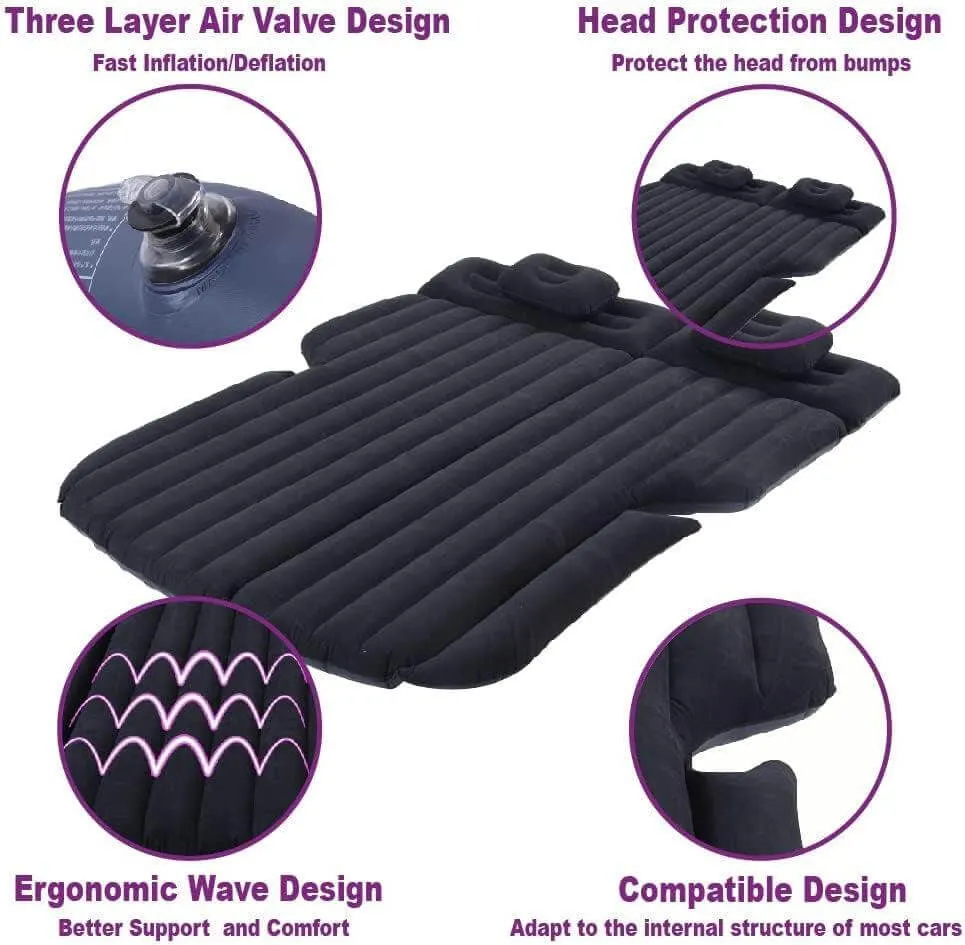 Inflatable Car SUV Mattress, for Back Seat, Car Air Mattress