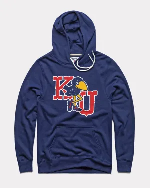 KU Marching Jayhawks Navy Hoodie